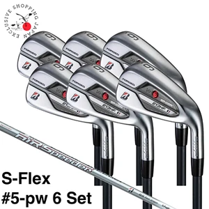 Bridgestone B 213HF Iron Wedge #5-pw 6p Set R Flex Air Speeder BS Graphite Shaft - Picture 1 of 11