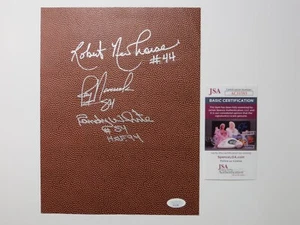RANDY WHITE JAY NOVACEK ROBERT NEWHOUSE SIGNIERT 8,5x11 COWBOYS FOOTBALL PAPIER JSA - Bild 1 von 6