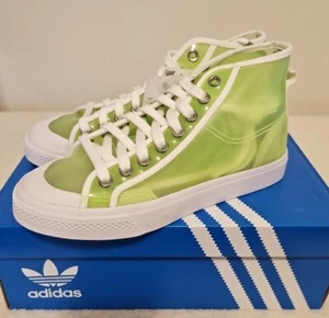 Scarpe da ginnastica Adidas Originals Nizza Neon verde lime donna 8 - NUOVE FW9942 - Foto 1 di 15