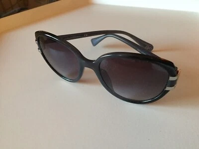 DIANE VON FURSTENBERG GWEN SUNGLASSES BLACK EUC - Image 1 of 4