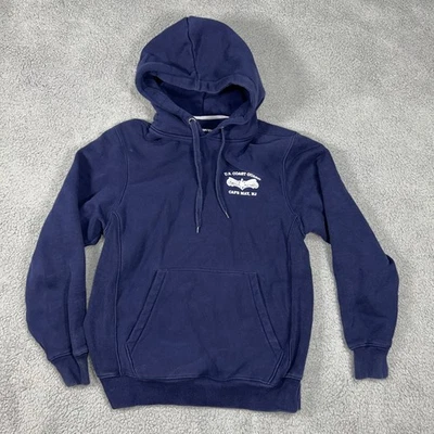 US COAST GUARD CAPE MAY NJ Women’s Medium Blue Pullover Hoodie Sport-Tek - Image 1 of 4