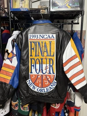 Insanely Rare Jeff Hamilton ‘93 New Orleans Final Four Jacket -Signed! GRAIL🔥🤯 - Image 1 of 4