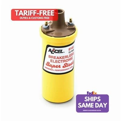 Accel 8145ACC, One Universal Super Stock Coil High Performance & Racing Parts — 第 1/4 张图片