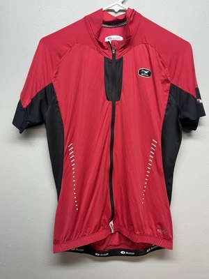 Men’s Large RP ICE SUGOI Cycling Jersey Full Zip Red Ice Fill - Image 1 of 4