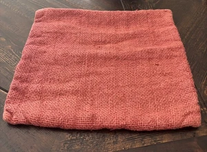 Pottery Barn Faye Textured Pillow Cover Color: Clay 20" - Picture 1 of 7