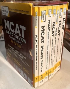 Princeton Review MCAT Subject Review Complete Box Set (3rd Edition, 2018) – 7 .. - Picture 1 of 4