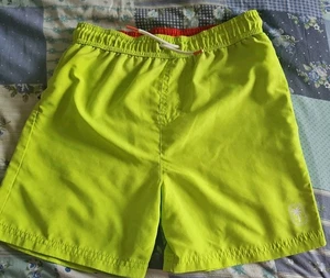 Size 10-11yrs Luminous Yellow Boys Swimshorts - Picture 1 of 5
