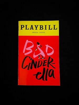 Andrew Lloyd Webber CINDERELLA Broadway Musical 2023 Playbill. Carolee Carmello