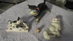 Cat Figurines, 4 different figurines - Picture 1 of 9