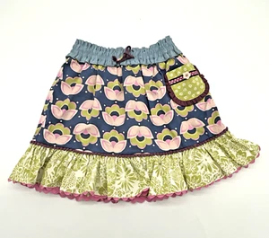 Matilda Jane Enchanted Garden Floral Ruffle SKORT Playtime Girls Sizze 6 - Picture 1 of 7