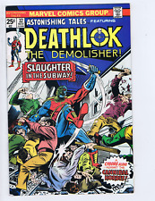 Astonishing Tales #32 Marvel 1975 Featuring Deathlok the Demolisher !