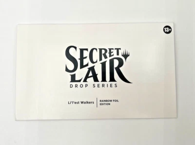 MTG Secret Lair Drop Li’l’est Walkers Rainbow Foil Hasbro 2023 Magic Gathering - Image 1 of 4