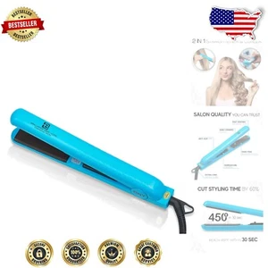 5-in-1 Hair Straightener and Curler - Diamond Ceramic for Healthy Styling - Picture 1 of 11