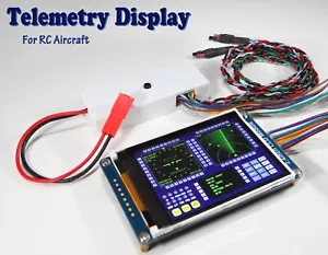 Telemetry Control Panel 2.4inch LCD display for RC Aircraft 3-6s lipo - Picture 1 of 13