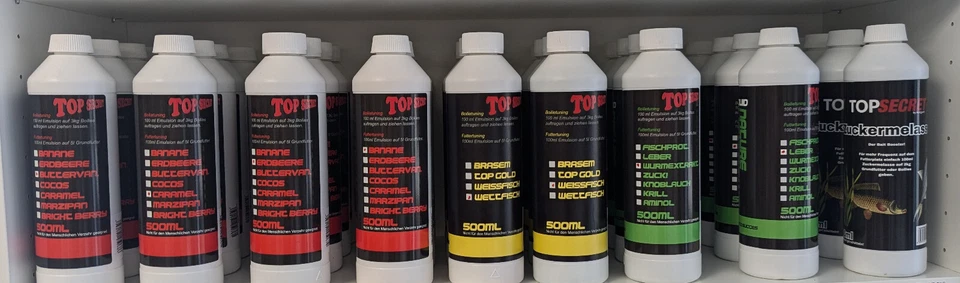 Top Secret Strong Attrack Sonderedition Lockstoff Boilies Emulsion 11,98€/l - Bild 1 von 1