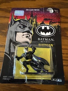 Batman Returns VINTAGE 1992 Ertl Action Stance Druckguss #2481, neu in Verpackung - Bild 1 von 9