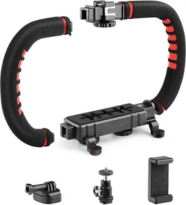 Kamera Smartphone Stabilisator, Handgriff Video-Rig, Kompatibilität Mit Allen Ka - Bild 1 von 7
