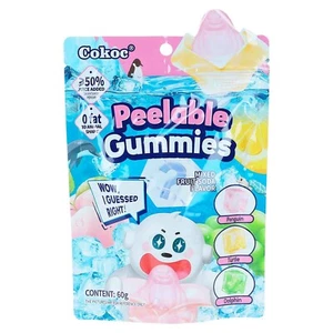 Cokoc Peeling Soft Candy Mixed Fruit Soda 60g Schälbares Fruchtgummi - Bild 1 von 1