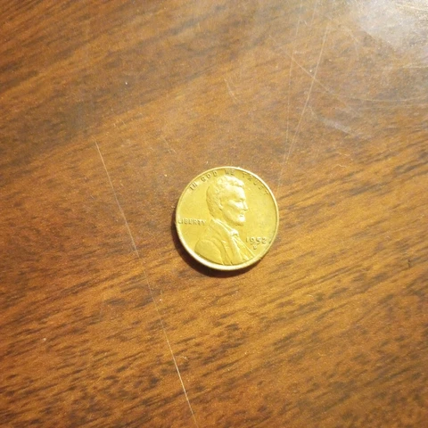 1952 -D wheat penny Cover
