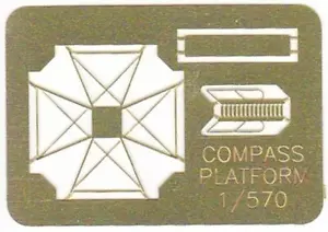 TOM's 5702 1/570 RMS Titanic Compass Platform w/Access Ladder - Picture 1 of 1