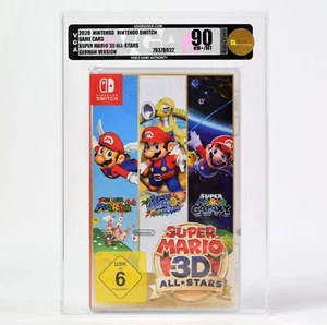 Nintendo Switch,Super Mario 3D All-Stars,VGA Gold 90 NM+/MT,Archival,USK 6 - Picture 1 of 2