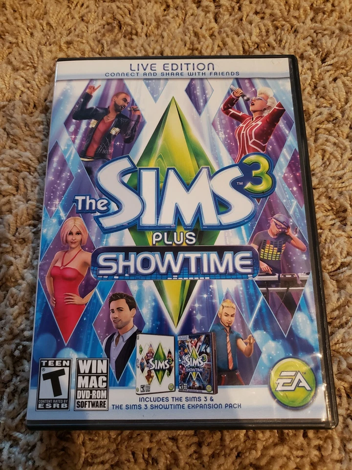 The Sims 3 Plus Showtime EA Windows & MAC DVD ROM Software - Image 1 of 1