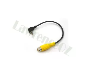 GPS 2.5mm Male to RCA Female Adapter Cable for GPS AV-IN Monitor - Bild 1 von 5