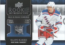 2020-21 Upper Deck Hockey Rookie Retrospective #RR4 Kaapo Kakko