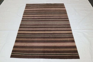 5'0" x 8'0" ft. Tibatian Nepal Oriental Wool Area Indo Nepali 5 x 8 Rug - Picture 1 of 8