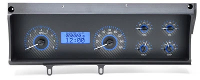Kit de calibre analógico Dakota Digital 1970-72 Chevy Malibu azul carbono VHX-70C-MAL-C-B Foto 1 de 4