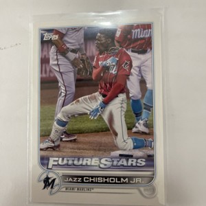 2022 Topps Series 1 Jazz Chisholm Jr Image Variation SP #6 Miami Marlins
