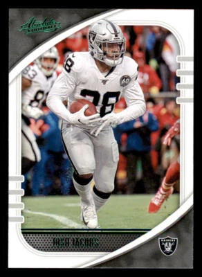 2020 Absolute Green #34 Josh Jacobs - Image 1 of 2