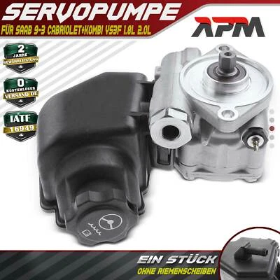 Power Steering Pump Hydraulic Pump for Saab 9-3 Cabriolet + Estate YS3F 1.8L 2.0L - Image 1 of 4