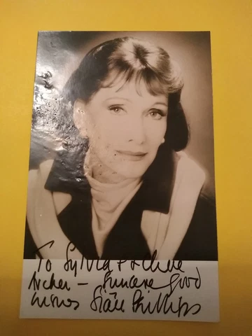sian phillips  Hand signed autograph Cover