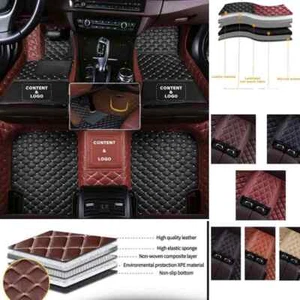 For Jaguar Custom Car Floor Mats Auto Liner All Weather Leather Pads All Weather - Imagen 1 de 34