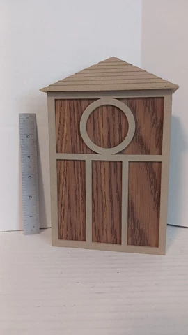 Vintage Mid Century Modern Angelo Door Bell Model #76524 - House Shaped Casing Cover