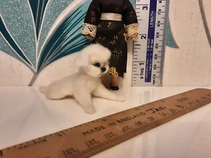 Doll's House Size Pets Minatures Collectables Needle Felted On Awire Armature... - Picture 1 of 4