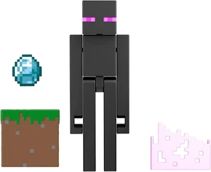 Minecraft Action Figure & Accessories 2-Pack with Enderman in 3.25-Inch New Toy - Picture 1 of 1