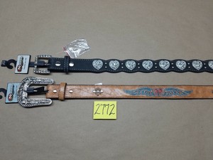 little girl western belts