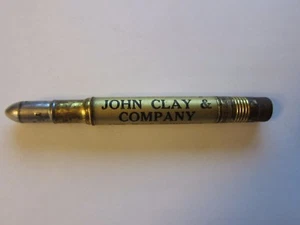 Vintage 1936 John Clay Livestock Commission Bullet Pencil Omaha LOTS More Listed - Picture 1 of 3