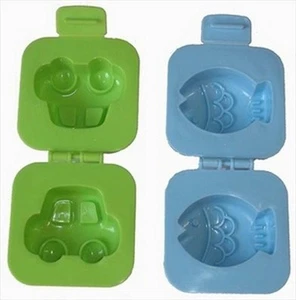 Molde de huevo de plástico japonés para automóvil y pescado para caja Bento #1271 - Imagen 1 de 4