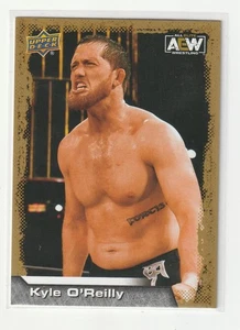 2022 Upper Deck AEW Kyle O’Reilly #69 Gold Parallel Wrestling Card - Picture 1 of 2