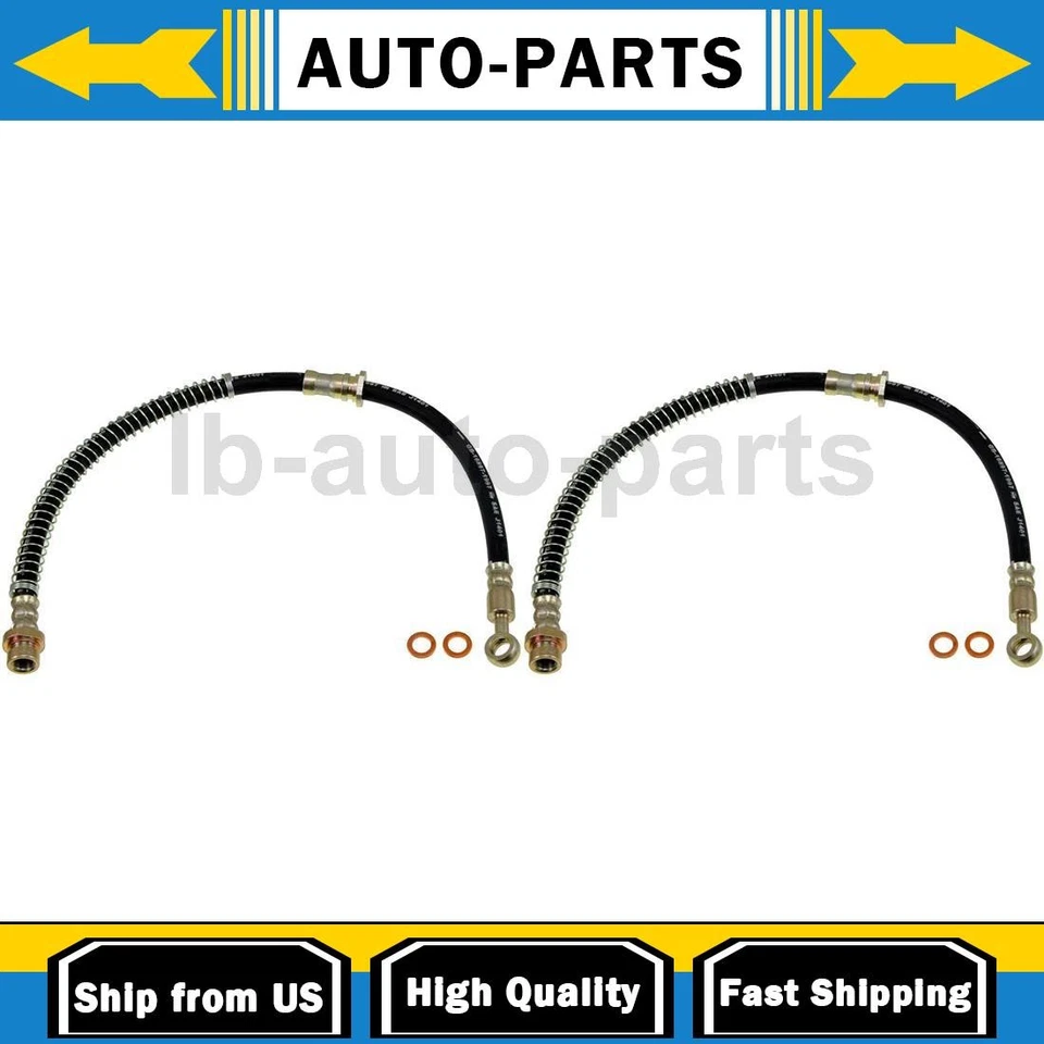 2x Manguera de freno delantera para Mitsubishi Galant 2000 2002 3,0 L Foto 1 de 4