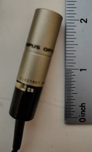 Vintage 1990s Olympus Optical Co. Electret Condenser Microphone ME4 w/case - Picture 1 of 5