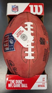 NFL Authentic Leather Wilson The Duke Game Football Signed DeAndre Hopkins PSA - Bild 1 von 4