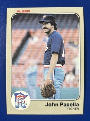 1983 Fleer Baseball John Pacella Minnesota Twins #622 - Image 1 of 2