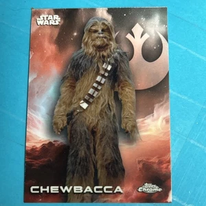 2025 Topps Chrome Star Wars, Chewbacca #23 - Picture 1 of 4