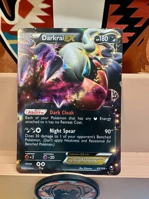 Darkrai EX 63/108 Dark Explorers NM Ultra Rare Pokemon Card Pokemon TCG - Image 1 of 4