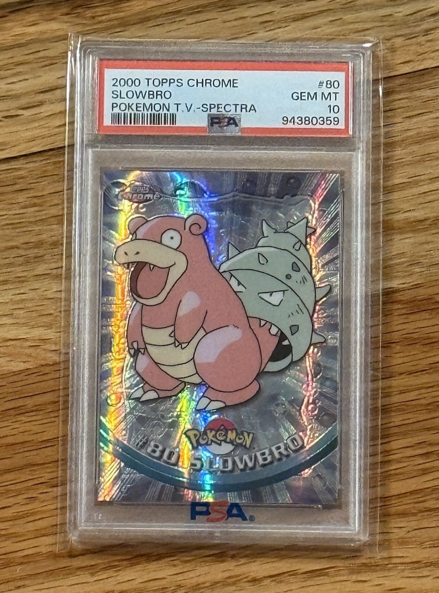 PSA10】 オコリザル 英語 topps chrome POKEMON TV