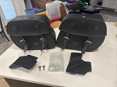 Viking Saddlebags for Harley Davidson Sportster Iron1200 XL1200X 2014-2020 - Image 1 of 4